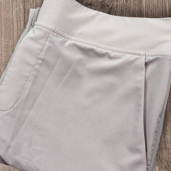 Athleta Beige Brooklyn Mid Rise Ankle Pant Womens Sz 8 Performance Athleisure - Picture 2 of 8